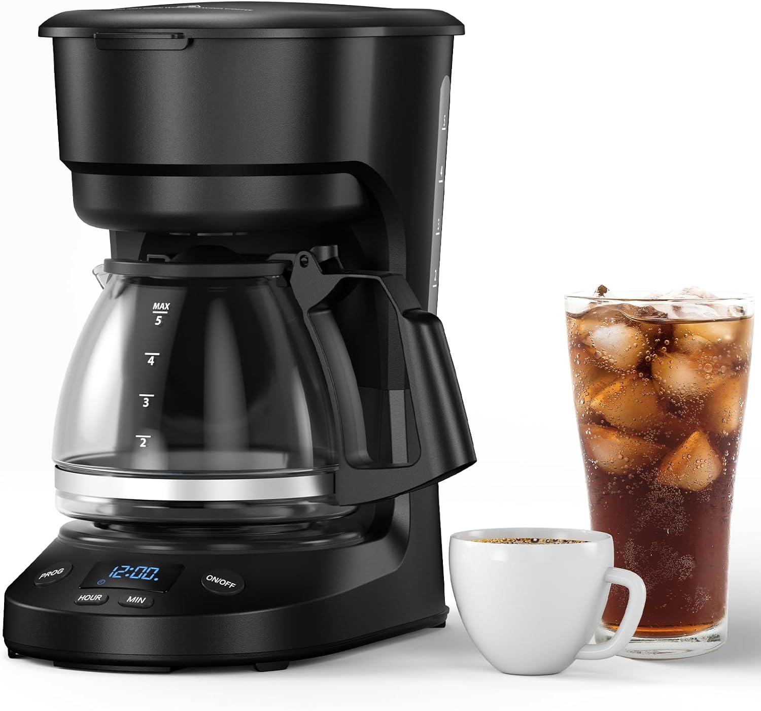 5-Cup Drip Coffee Maker