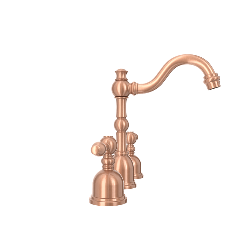 Two-Handle Copper Widespread Bathroom Sink Faucet - AK41518C