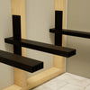 Matching 1 inch Free Hanging Shelf Brackets (Set of 2)
