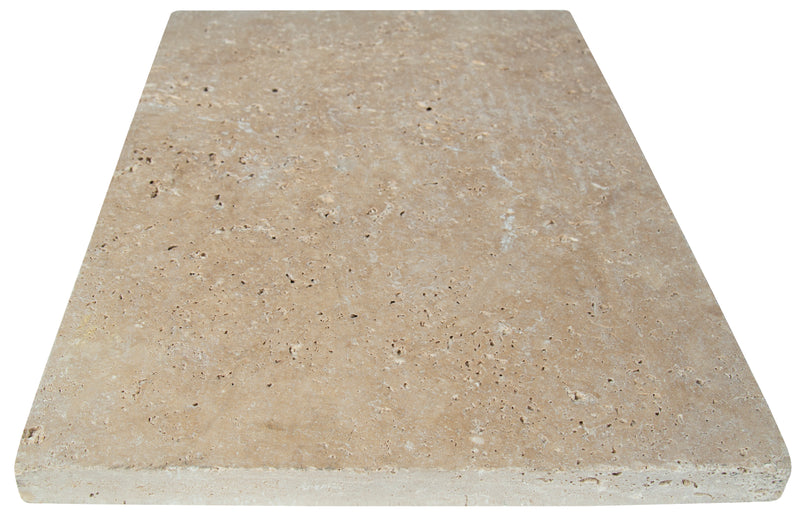 Tuscany Beige 6"x12" Tumbled Travertine Pavers Floor Tile - MSI Collection product shot tile view 2