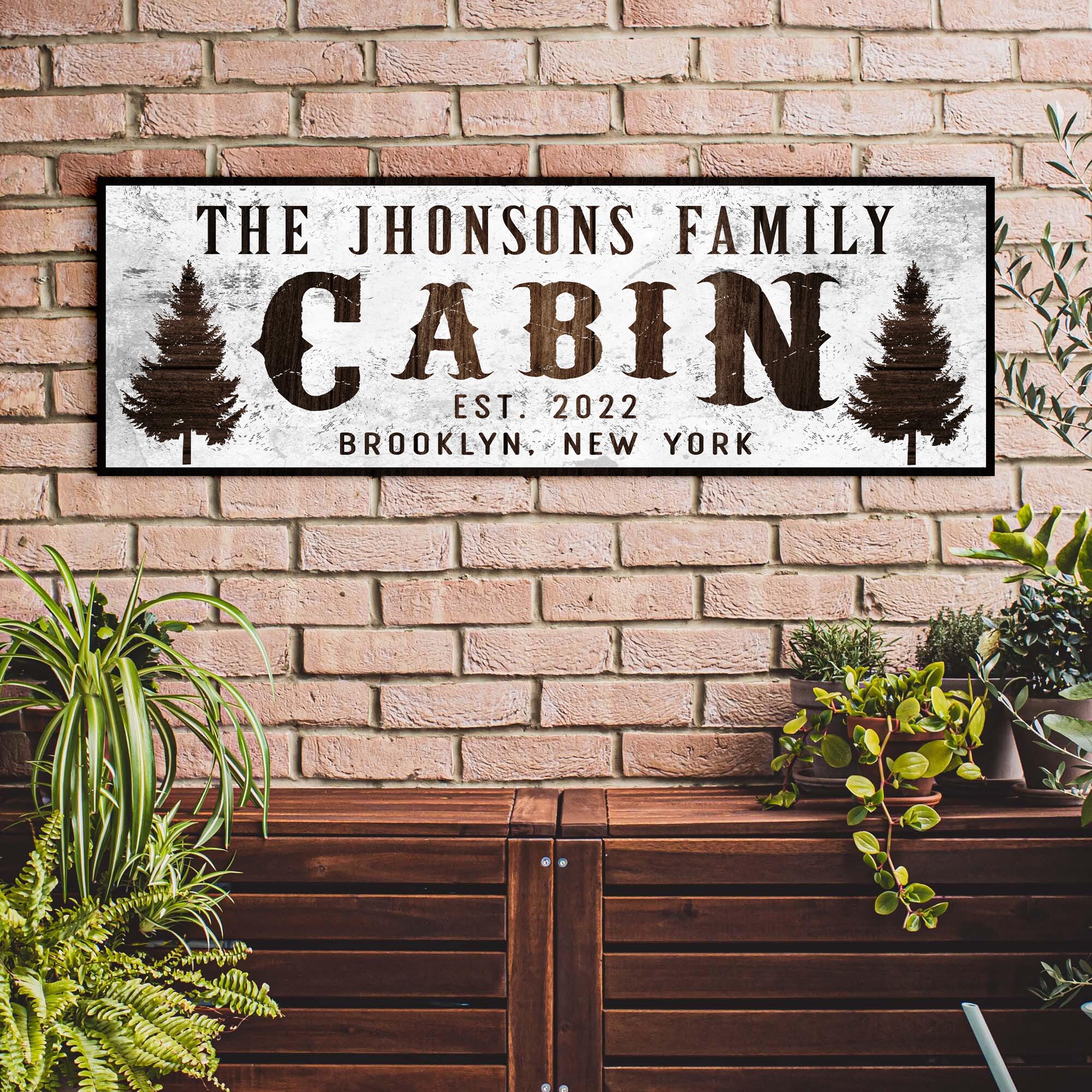 Family Cabin Sign II main image 0