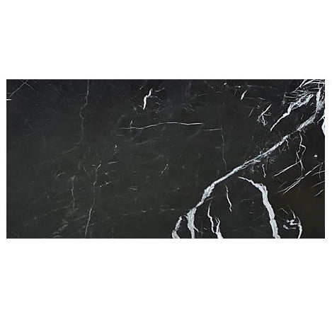 alexandrette black marble 24x48 polished top single view