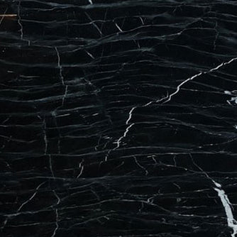 alexandrette black marble 32x32 polished top single view