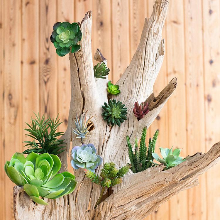 small succulent plants artificial Artificial Faux Small Succulent Stem Randomly Picked Set of 5