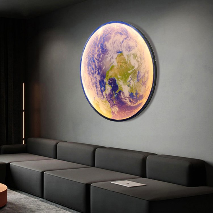 Astro Moon Wall Lamp Illuminated Art