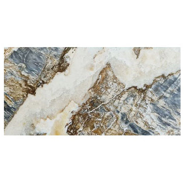 blue lagoon dolomite exotic marble tile large format 18x36 polished single top view