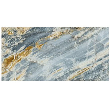 blue lagoon dolomite exotic marble tile large format 18x36 polished single top view