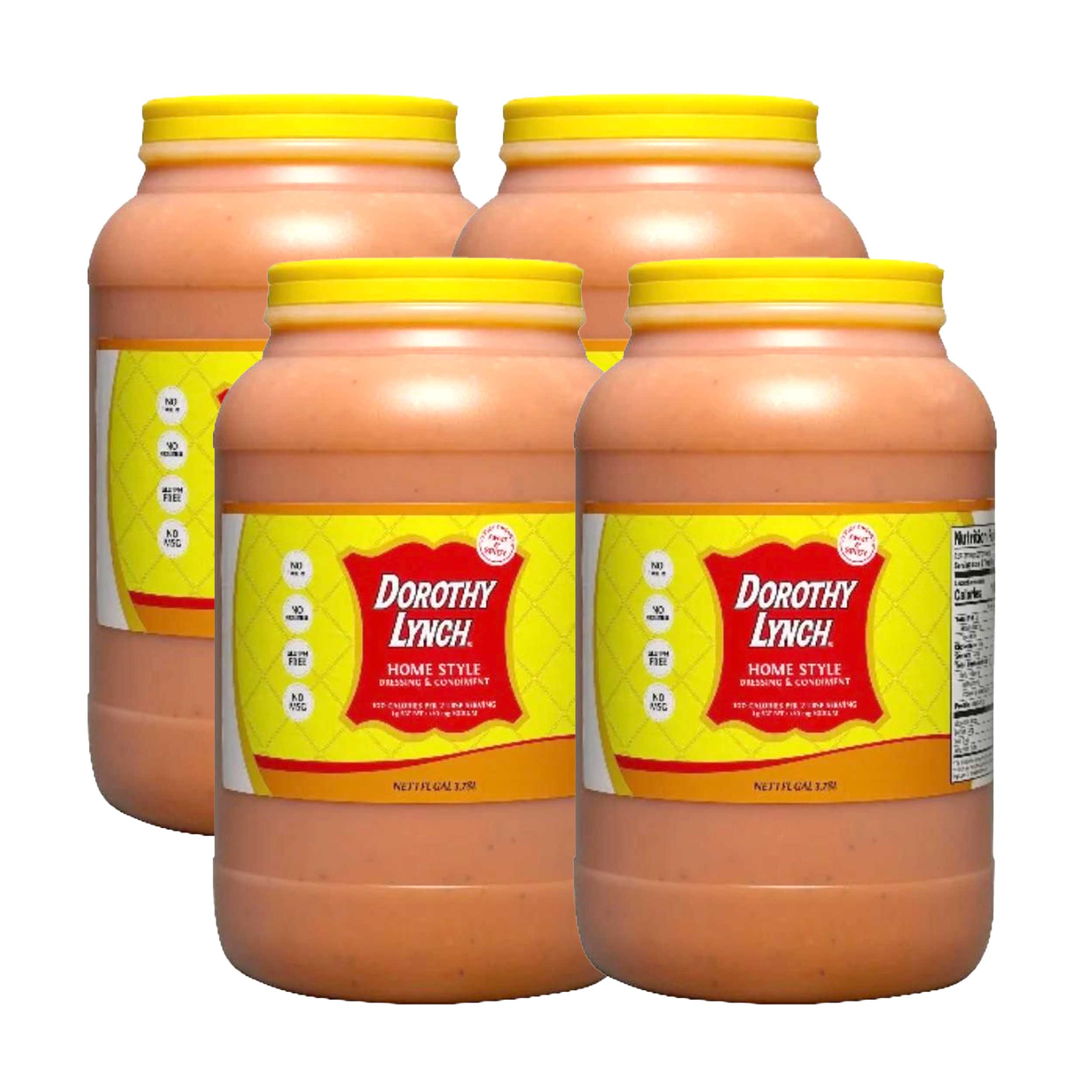 dorothy lynch dressing Homestyle Dorothy Lynch Salad Dressing | Pack of 4 | Gallon