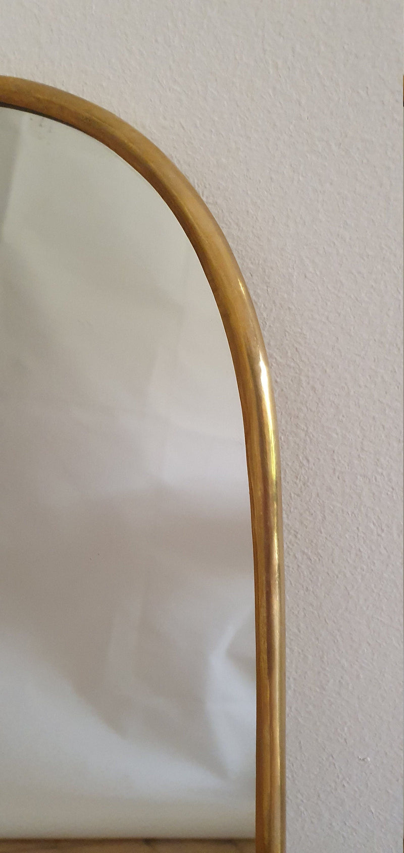 Handcrafted Unlacquered Brass Mirror | Unique Home Decor | Wall Hanging Vanity Mirror