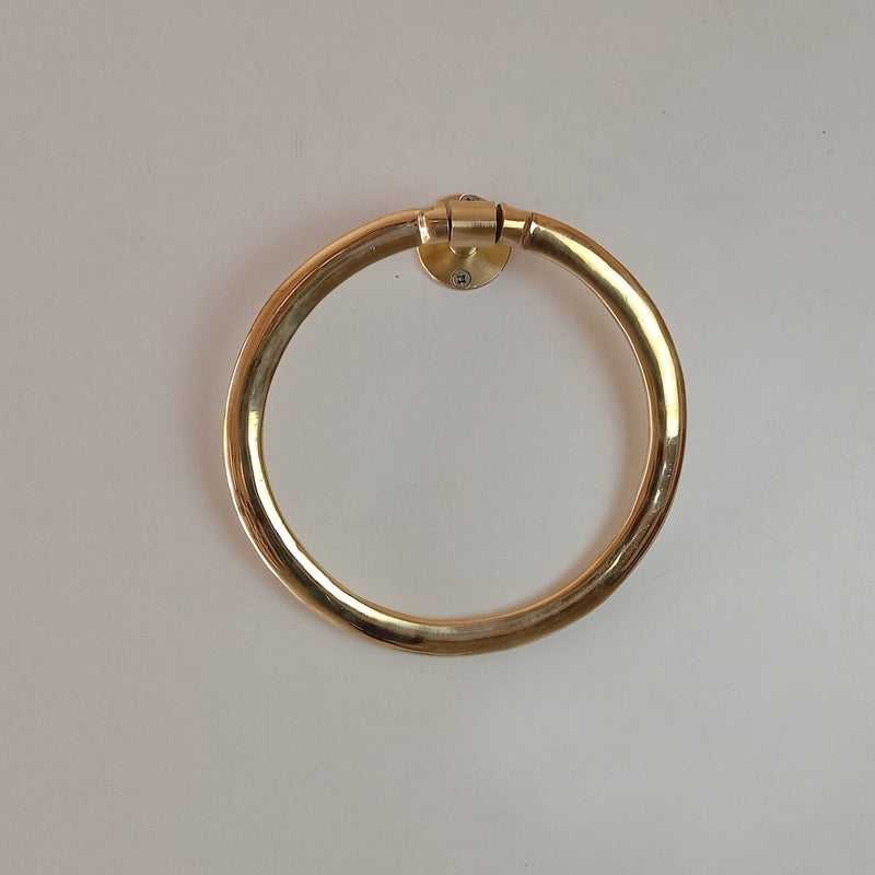 Wall Mounted Solid Brass Towel Ring