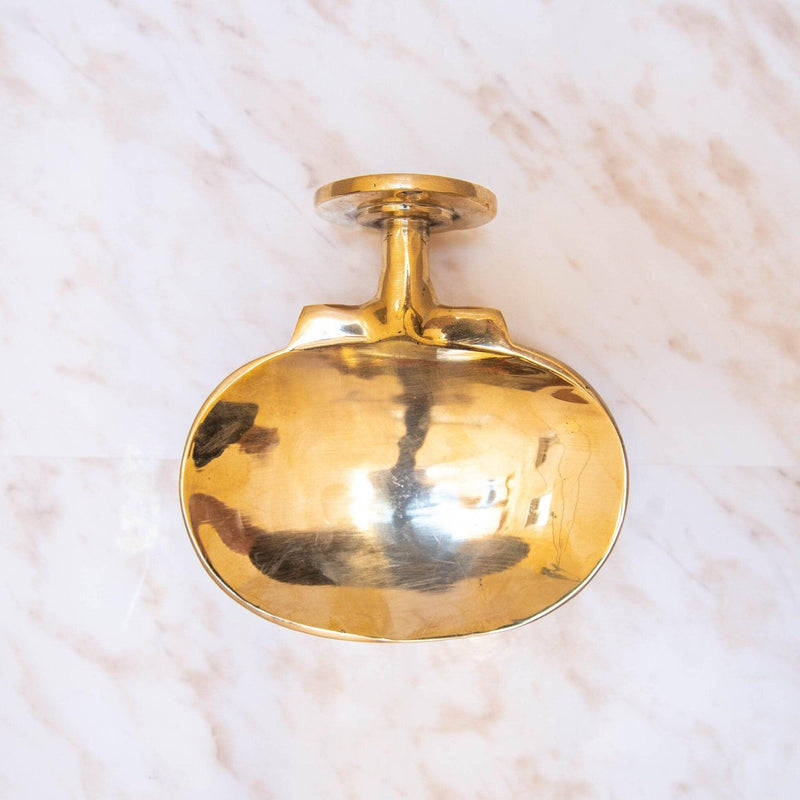 Unlacquered Brass Wall Mounted Soap Dish