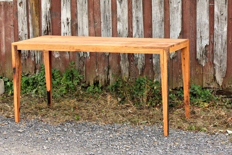 Wood Parsons Table, Wood Slim Table, Barn Wood Furniture, Wood Console Table, Farmhouse Furniture