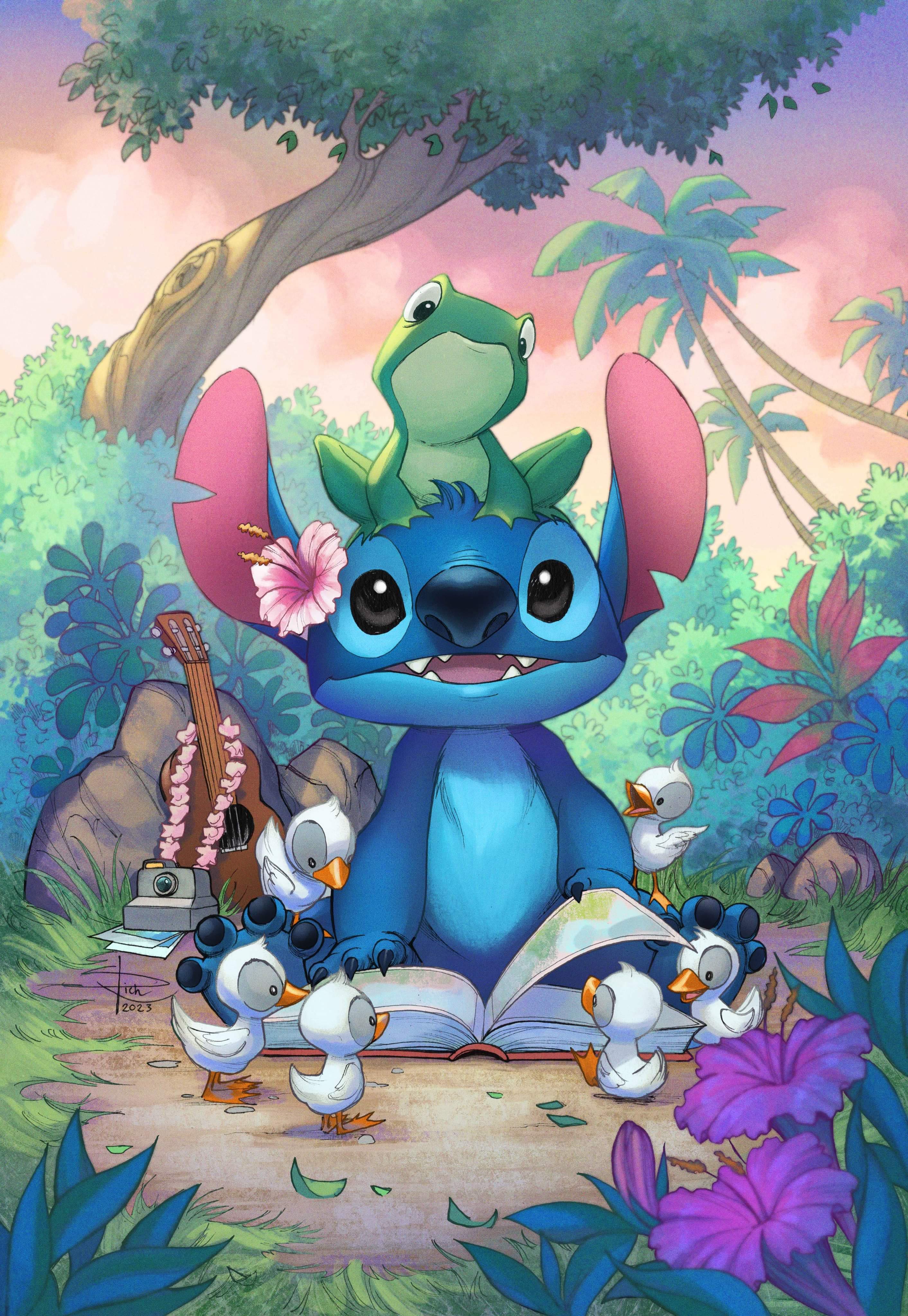 DISNEY'S LILO & STITCH #1 (SABINE RICH MEGACON EXCLUSIVE VARIANT) ~ Dy