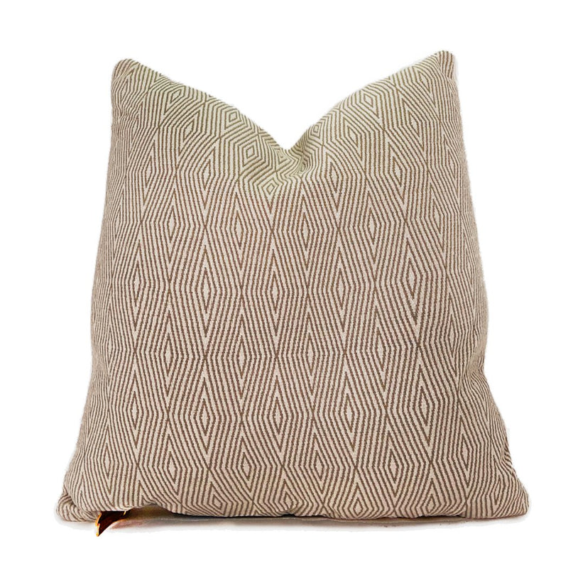 Neutral Textured Accent Pillow
