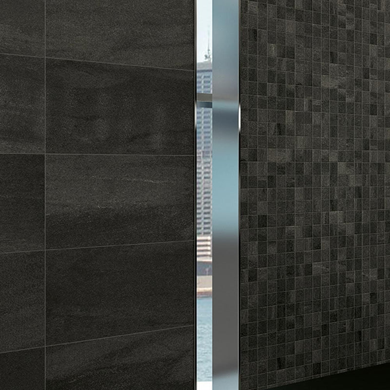 A lier black lappato porcelain floor and wall tile liberty us collection LUSIRG1224162 product shot passage area