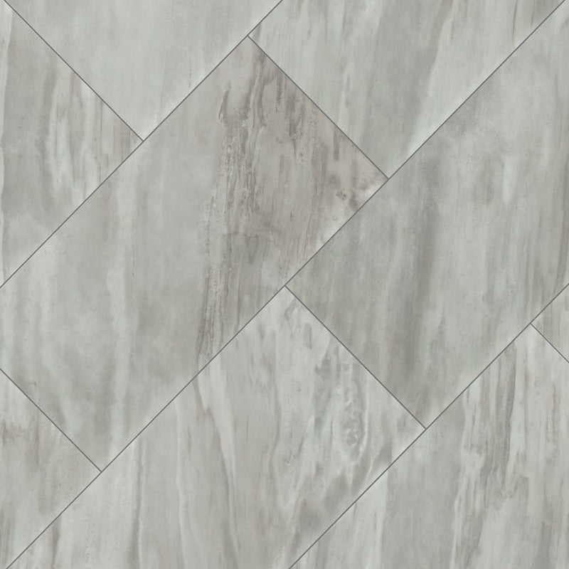 Eden bardiglio 12x24 matte porcelain floor and wall tile NEDEBAR1224 product shot multiple tiles angle view