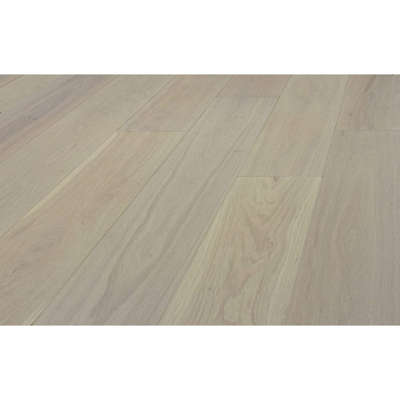 Engineered Hardwood floors strabo french white oak vouvant prefinished wire-brushed SHW12530WB-7.5in angle wide view