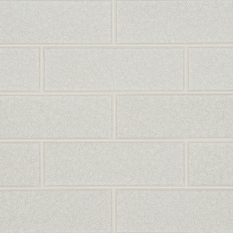 Frosted icicle 3X9 glossy glass ice white subway tile SMOT-GLGG-T-FRIC3X9 product shot wall view