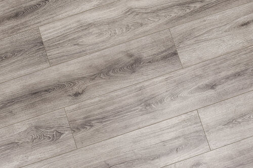 Laminate Hardwood 7.75" Wide, 48" RL, 12mm Thick EIR Marquis Gilt Platinum Floors - Mazzia Collection product shot tile view 3