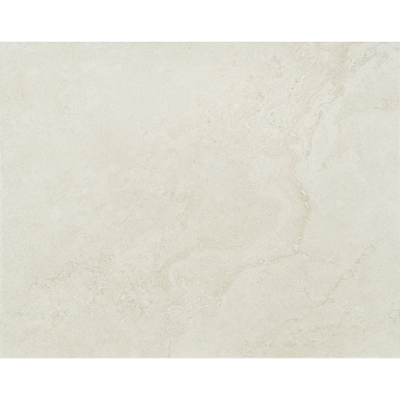 Legend white 20x20 matte porcelai  floor and wall tile NLEGWHI2020 single tile top view pattern 5