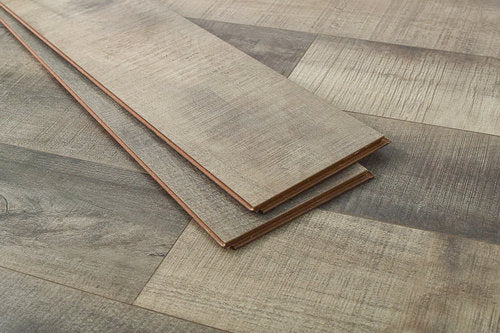 Laminate Hardwood 7.75" Wide, 72" RL, 12mm Thick Textured Summa Natural Chestnut Floors - Mazzia Collection product shot tile view
