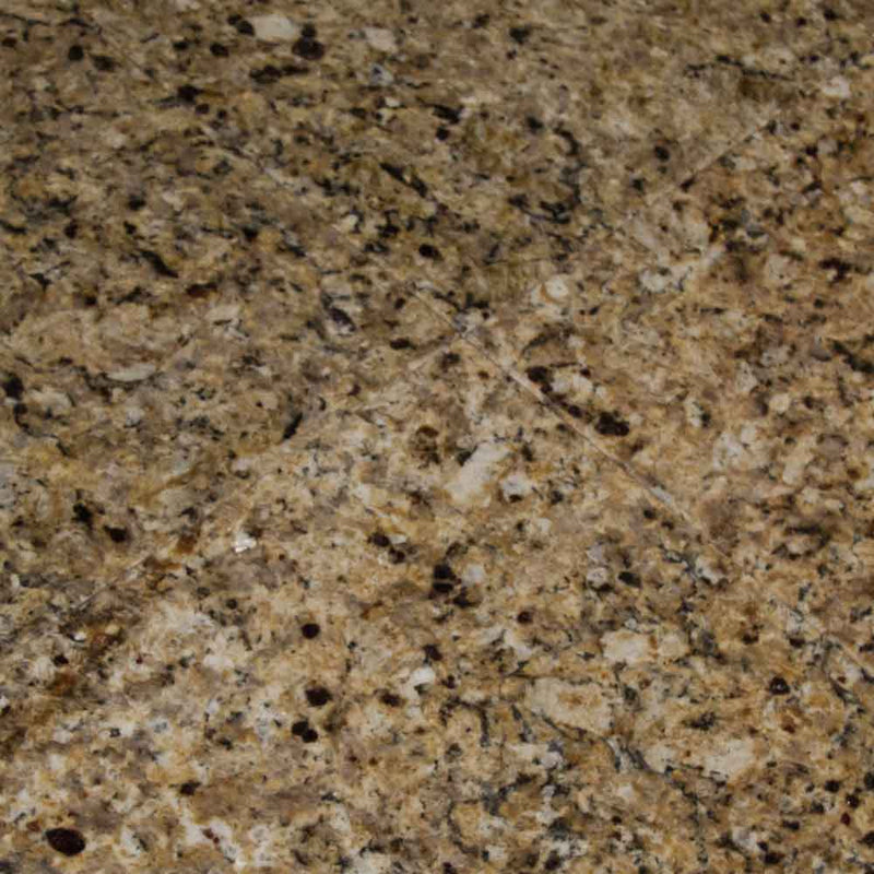 New venetian gold 18 in x 18 in polished granite floor wall tile TNEWVENGLD1818 product shot angle view