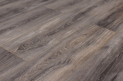 Laminate Hardwood 7.75" Wide, 48" RL, 12mm Thick EIR Marquis Patent Iron Floors - Mazzia Collection product shot tile view 3