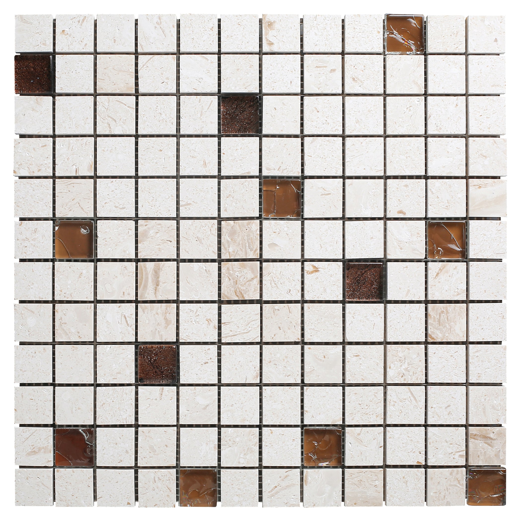 Shell Stone White Limestone Tiles 24x24 Floor and Wall Tile - Belair