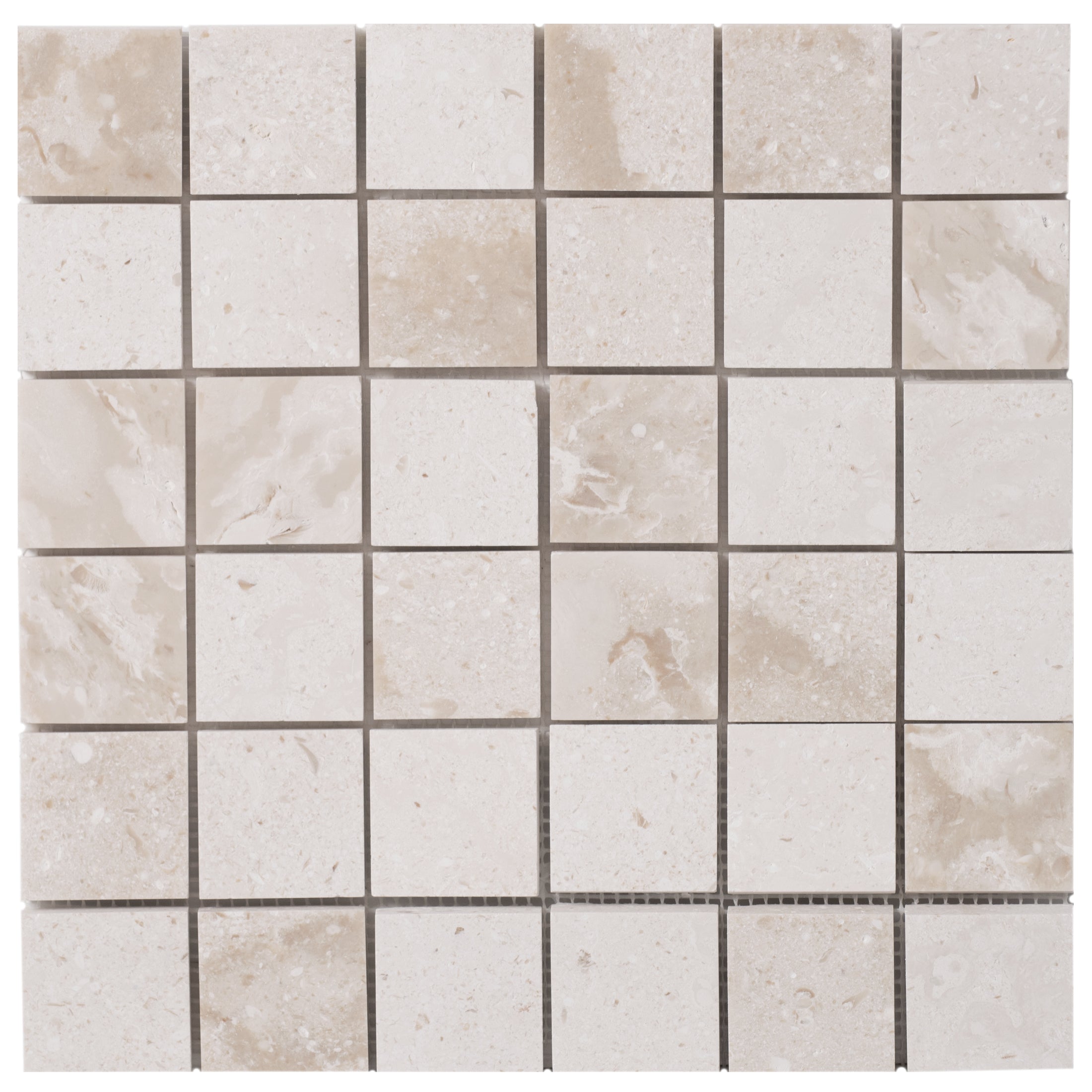 Limestone Mosaic Stone 2x12 Chevron – Artistic Tile