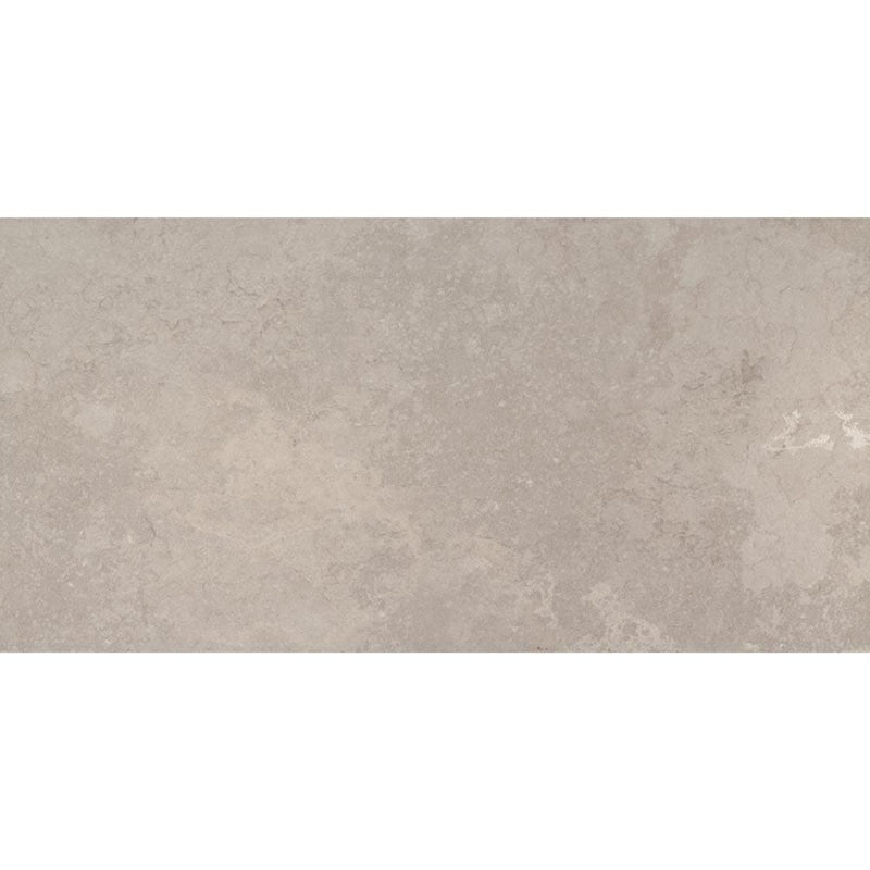 Tempest grey glazed ceramic floor and wall tile msi collection NTEMGRE1224 product shot one tile top view