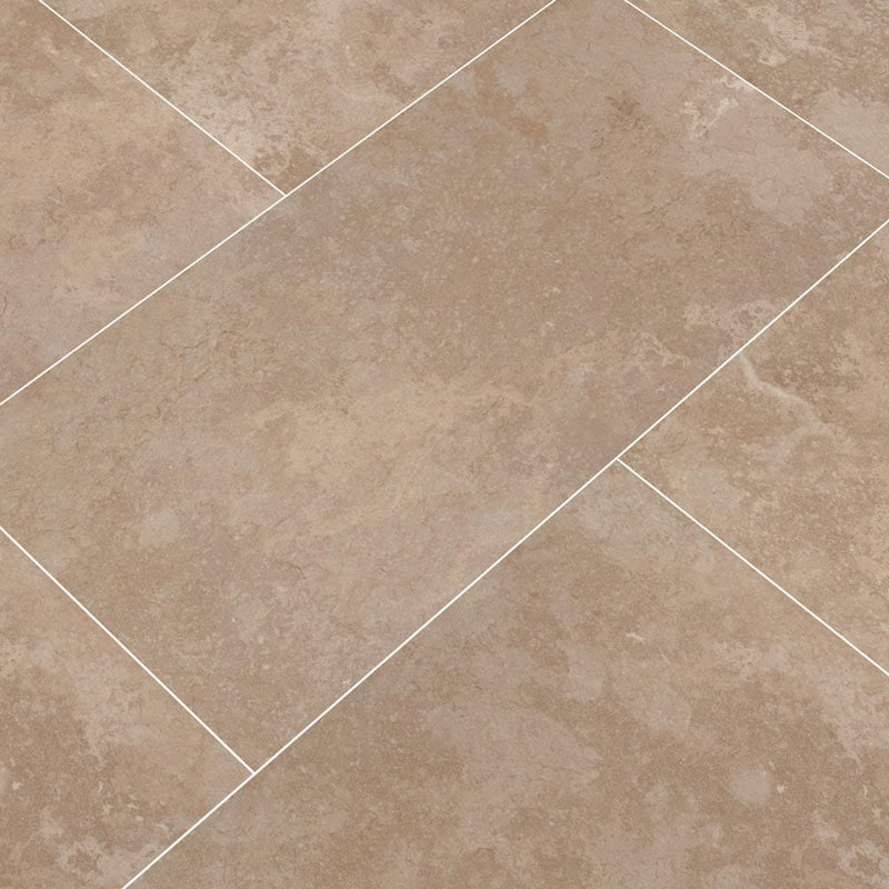 Tempest natural glazed ceramic floor and wall tile msi collection NTEMNAT1224 product shot multiple tiles angle view