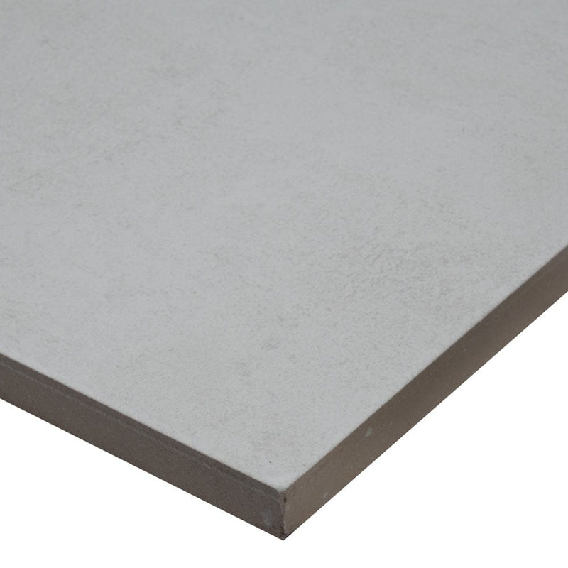 beton blanco porcelain pavers 24x24in matte floor tile LPAVNBETBLA2424 profile view