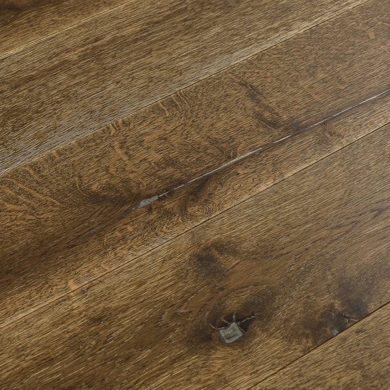 engineered hardwood floors old town collection molek wire-brushed matte angle view