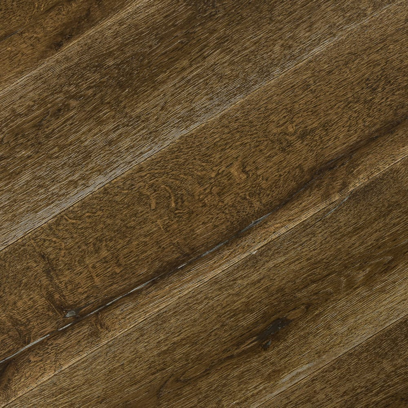 engineered hardwood floors old town collection molek wire-brushed matte top angle view
