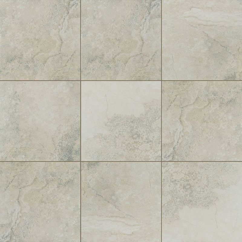 Legend grey 20x20 matte porcelain floor and wall tile NLEGGRE2020 product shot multiple tiles top view