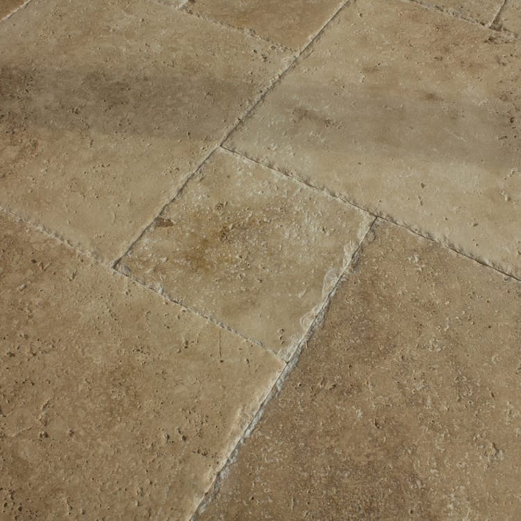 meandros walnut travertine tile antique pattern 10061703 closeup