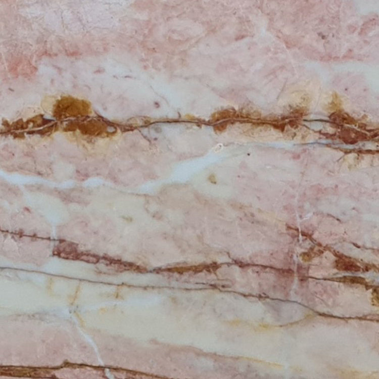 porto rosso marble slabs product shot closeup view