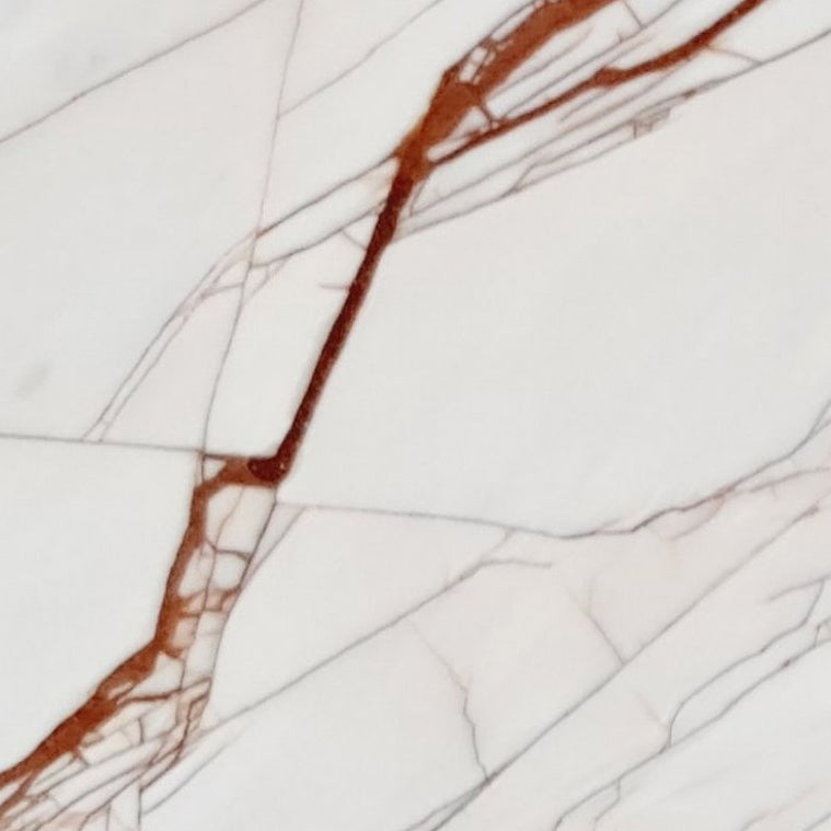 rosso venato white marble slabs polished 2cm product shot closeup view