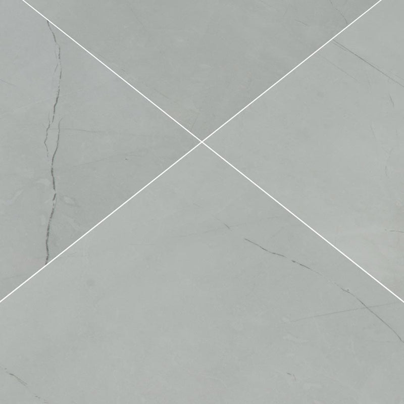 sande ivory polished porcelain floor and wall tile msi collection NSANIVO2424P product shot multiple tiles angle view