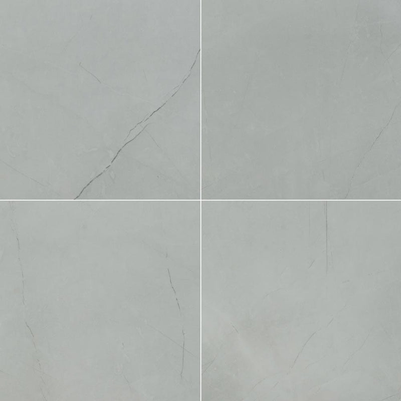 sande ivory polished porcelain floor and wall tile msi collection NSANIVO2424P product shot multiple tiles top view