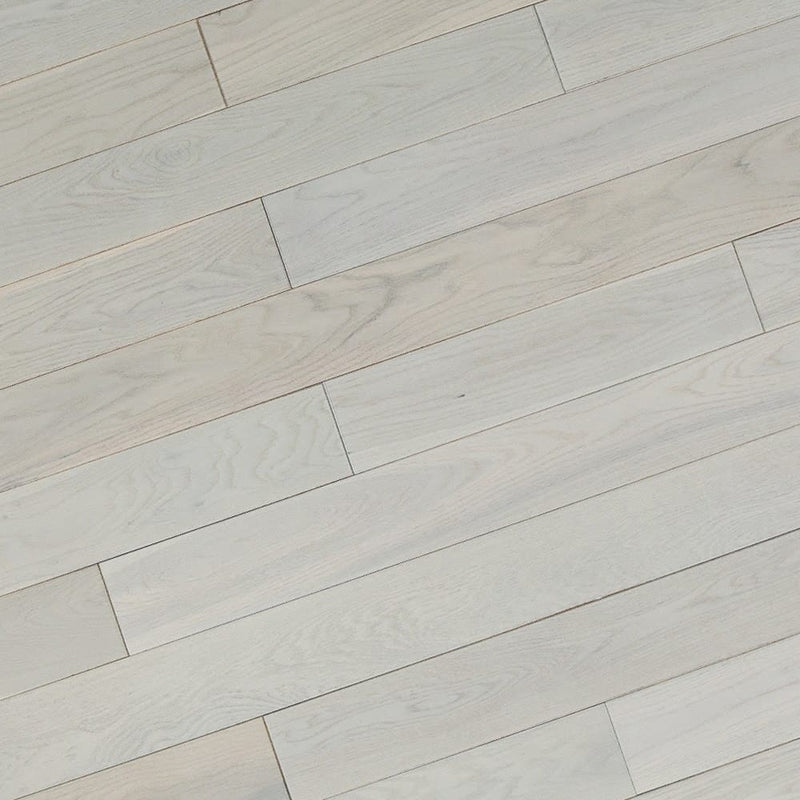 solid hardwood floors everlasting collection white oak pitch blanca smooth top angle view