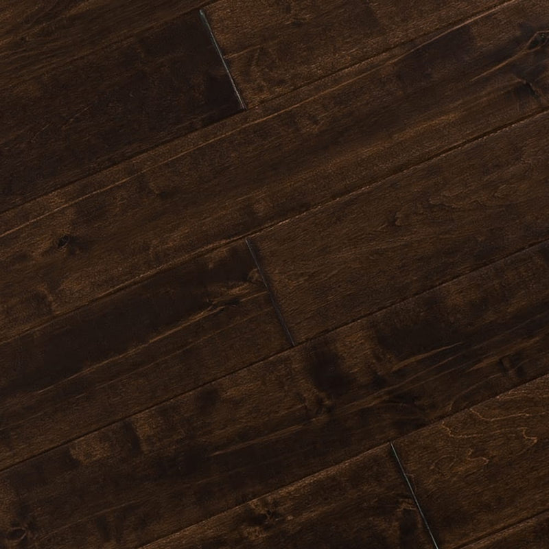 Solid hardwood floors maple collection maple walnut handscraped 1739706-W close up view