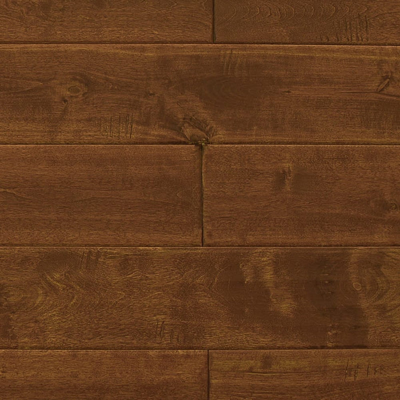 Solid hardwood floors maple collection prime honey handscrapped 1739706-P top view2