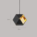 Nordic Black Pendant