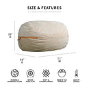 Fuf XXL w/ Removable Cover