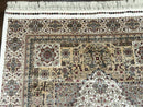 Turkish Memluk Silk Rug 4x6, Hereke Carpet, Bamboo Silk, New