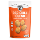 Red Chile Queso Flavored Peanuts | Pack of 3 | 6 oz | Brenmar