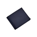 Leatherette Bill Fold, Navy 4.5" X 3.75"