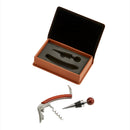 Caramel Leatherette 2-Piece Bar Tool Set - 6.25" x 3.75"