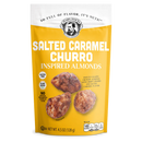 Salted Caramel Churro Inspired Almonds | Pack of 3 | 4.5 oz | Brenmar